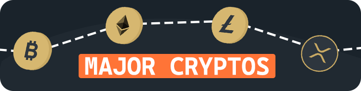 major cryptocurrency coins