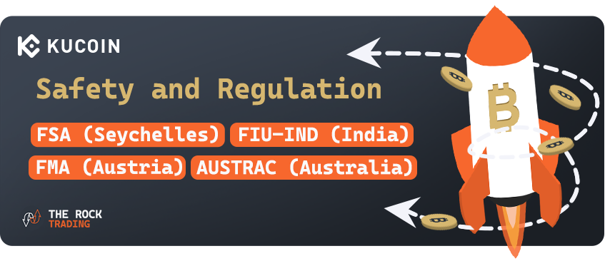 kucoin safety and regulation licenses